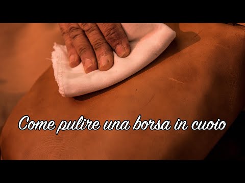 Video: 7 modi per rimuovere l'odore da una vecchia borsa di pelle