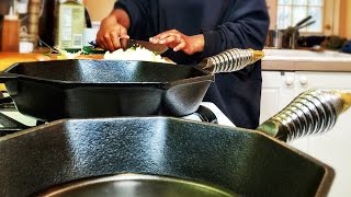 What To Do First with Your Finex Cast Iron Skillet - Seasoning & Maintenance by The Culinary Fanatic 114,138 views 9 years ago 7 minutes, 49 seconds
