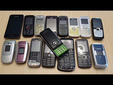 Купил кучу ретро телефонов у очередной домохозяйки на барахолке. Смотрим что получилось🤣🤣🤣