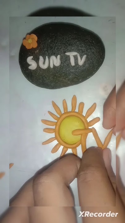 how-to-make-clay-to-make-sun-tv-channel-shorts-youtube