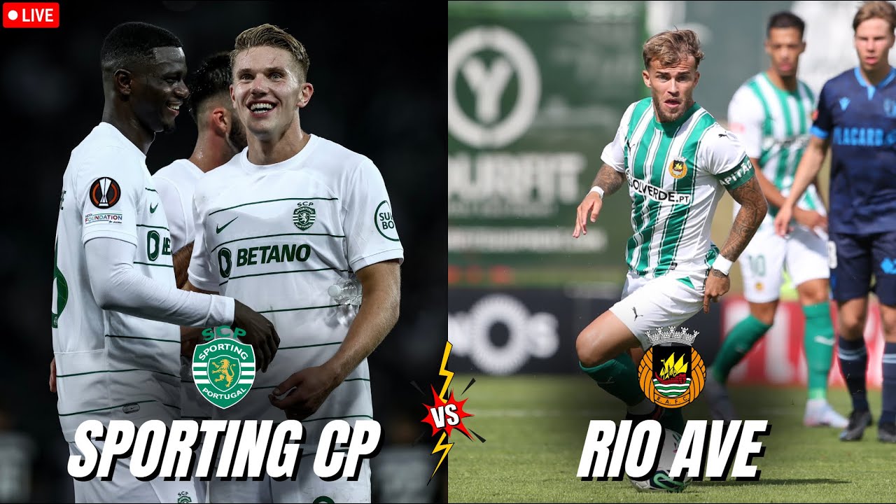 Resumo: Sporting 2-0 Rio Ave (Liga 23/24 #6) 