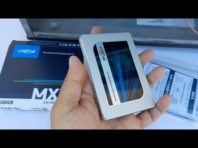Glow arkiv forbandelse Crucial MX500 Installation | How to speed up an old PC with an SSD - YouTube