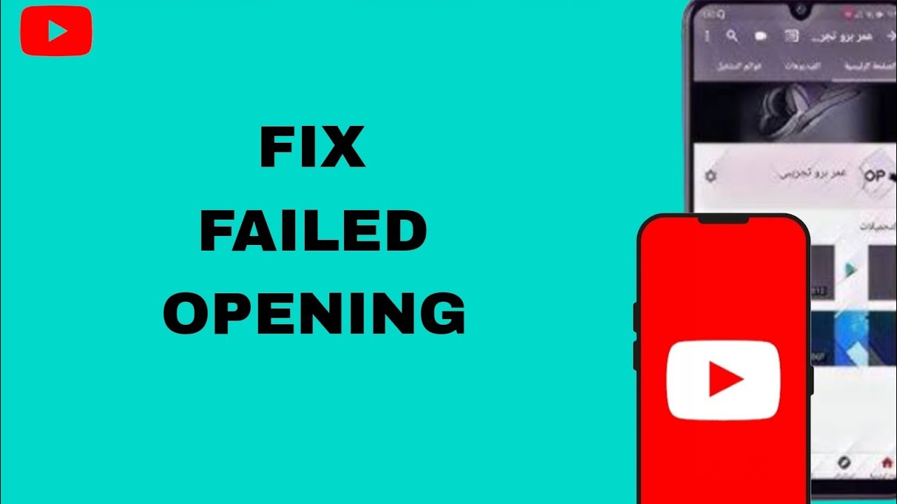 How To Fix And Solve Failed Opening On Youtube App | Step By Step - YouTube