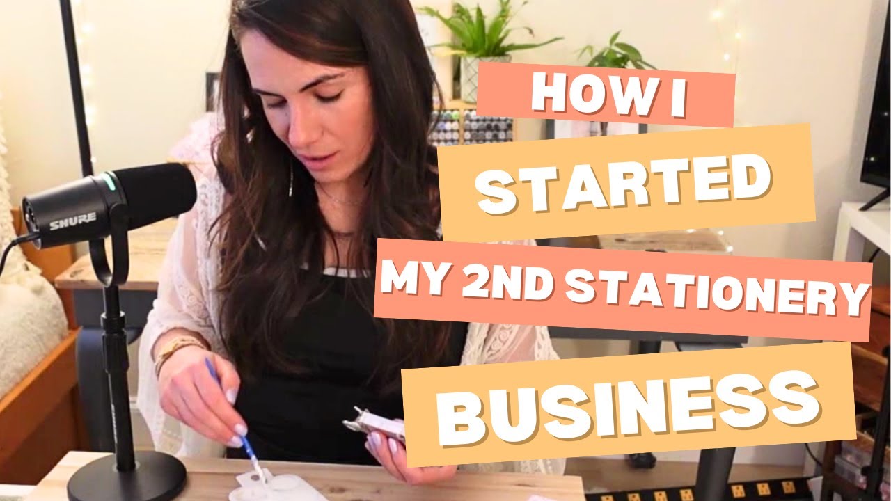 Chat with Me While I Make Some Notepads - How I Started My Second Stationery Business