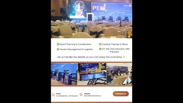 LEVATE YOUR CELEBRATIONS WITH EFFICIENT EVENTS #EventPlanning #Weddings #CorporateEvents #ytshorts