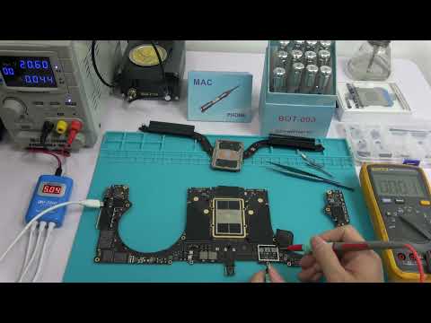 MacBook A2485 M1Pro failure problem, Stuck at 5V