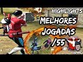 MELHORES MITAGENS FREE FIRE ( HIGHLIGHTS ) JOGADAS #55 GARU BEST SMG MP40 CAPA