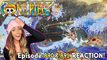 NEXT STOP, WANO! One Piece Episode 890 & 891 REACTION!