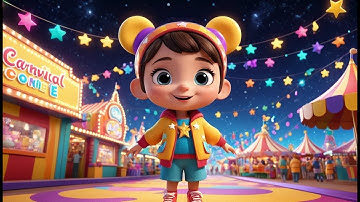 Buttons Song (Learn Shapes) – Robot Carnival World | Fun Educational Kids Song | Nursery Rhyme