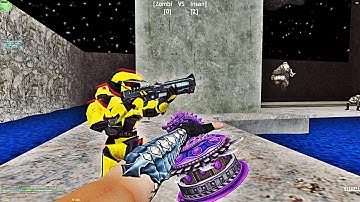 Counter-Strike: Zombie Escape Mod - ze_Rock_Escape2_Fix | [4K]