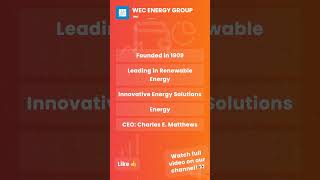WEC Energy: A Leader in Clean &amp; Sustainable Energy Solutions
