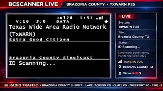 Brazoria County Texas Live Scanner 24/7