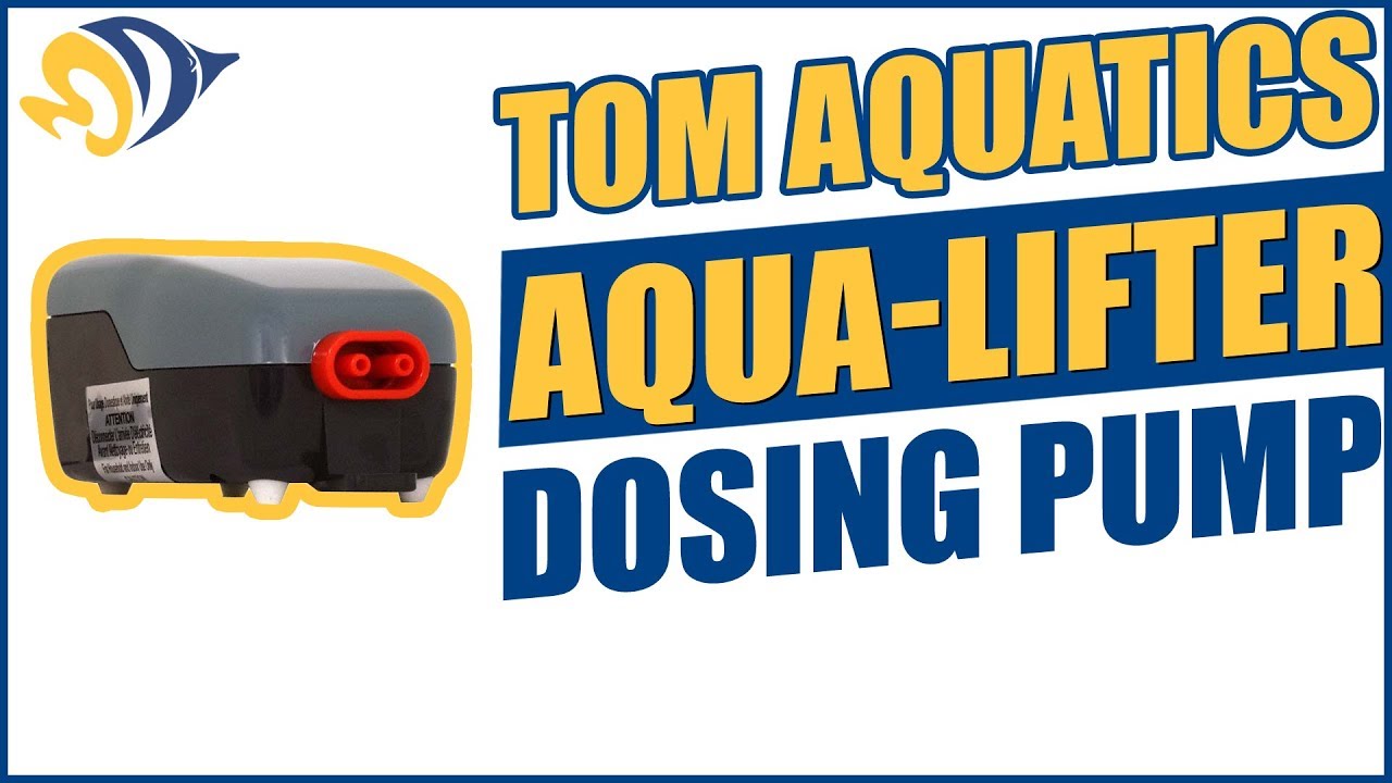 Faciliteter i dag Gå igennem Tom Aquatics Aqua-Lifter Dosing Pump Product Demo - YouTube
