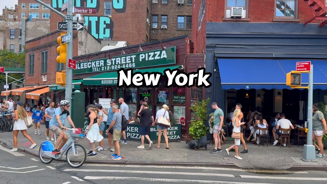 Greenwich Village New York City Walking Tour 4k Video