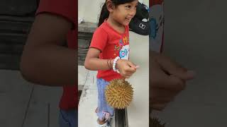 Makan duren di kampung mesya ‼️ #shorts #shortsfeed