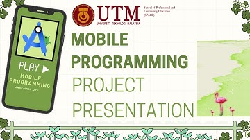 MOBILE PROGRAMMING FINAL PROJECT PRESENTATION