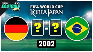 GUESS THE WORLD CUP FINAL SCORE | QUIZ FOOTBALL 2021 screenshot 4