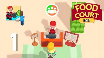 Food Court Idle - Gameplay Walkthrough Part 1 - Unlock Pizza (Android, IOS)