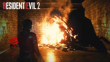 Resident Evil 2 (Remake) - (Claire 2nd Run) - Part 6 - Walkthrough - No Commentary