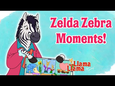 Zelda Zebra Compilation | Llama Llama Season 2