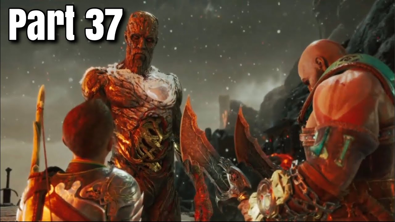 God Of War Ragnarok - Gameplay - part 37 - Ragnarok Giant - YouTube
