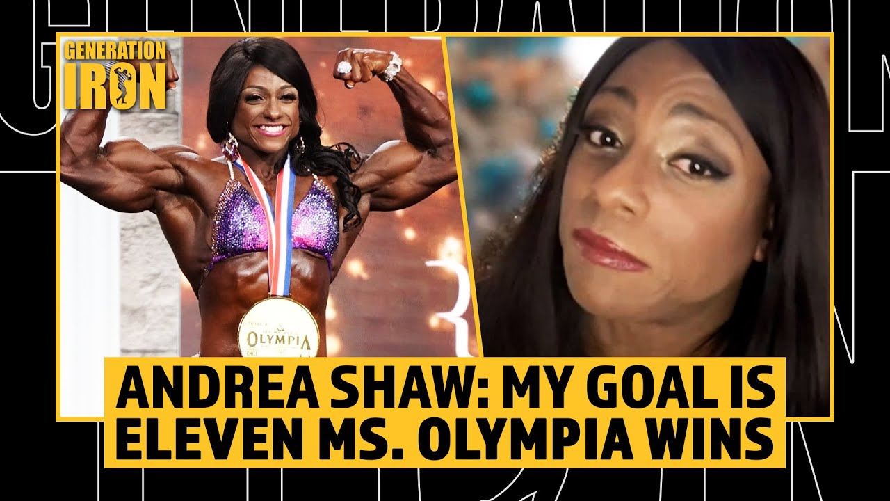 Andrea Shaw My Personal Goal Is To Win 11 Ms Olympia Titles Youtube