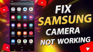 How To Fix Samsung Camera Not Working Problem in Tamil
