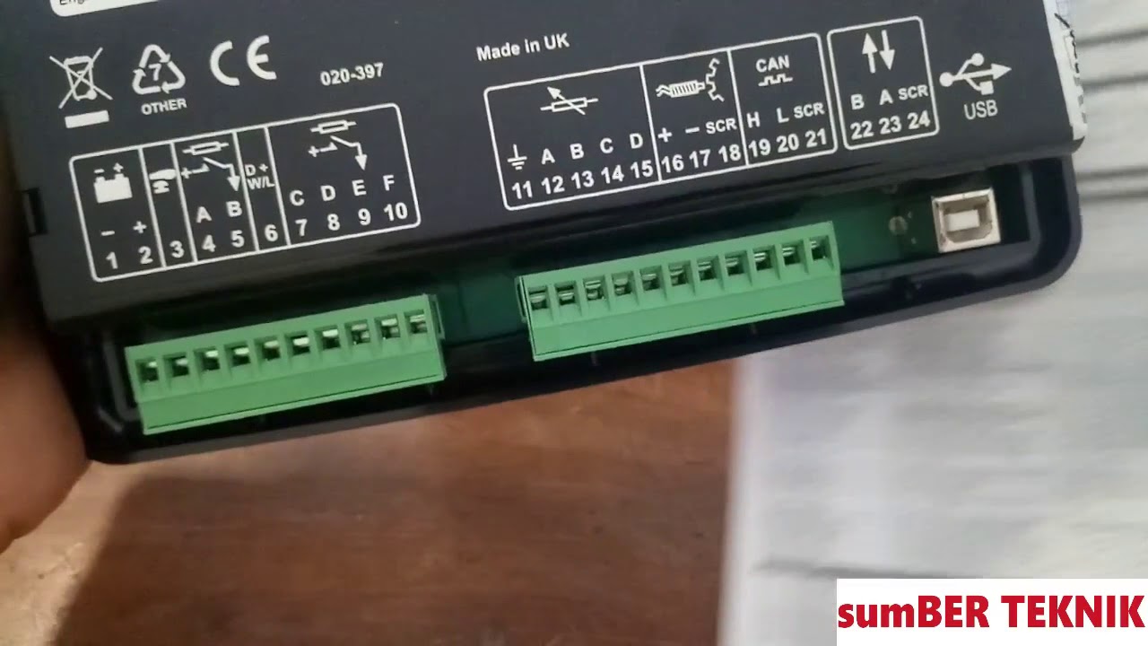 KONFIGURASI KAKI KAKI DEEPSEA 6020 MK II