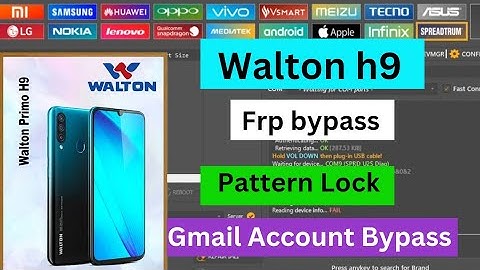 Walton h9 frp bypass unlock tool crack / walton h9 gmail account bypass unlock tool