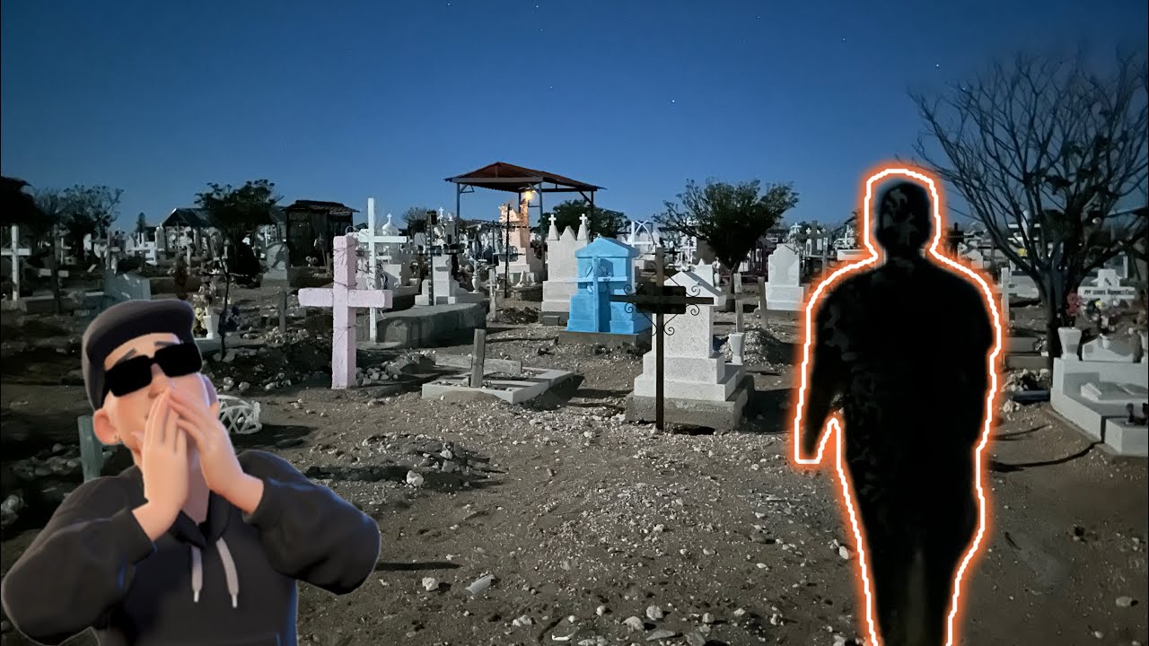 EXPLORE UN PANTEÓN 🪦!! (por primera vez😱👻)