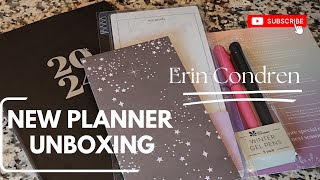 NEW Erin Condren Goal Setting Bundle Unboxing| Planner Review