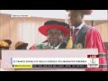 Graduation Procession Of St Francis Schools Of Health Sciences Namataba 21st May 2025 