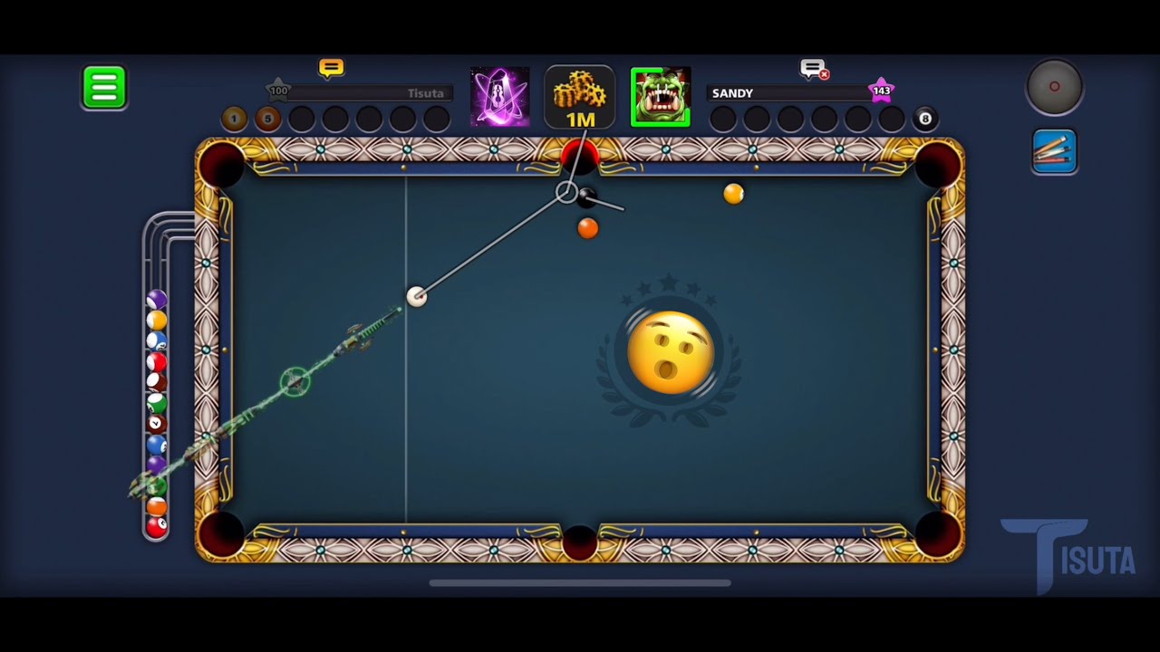 Ep130. Gameplay Walkthrough Dubai 1M - 8 Ball Pool!