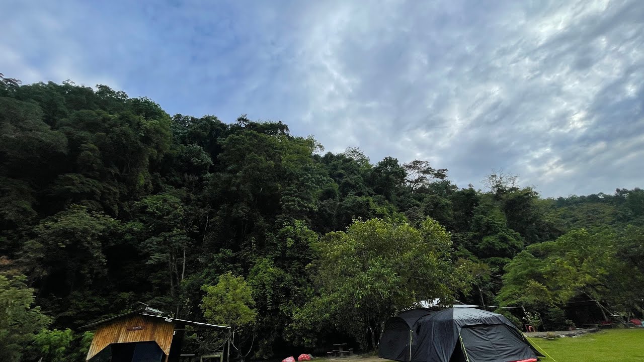 Camping raining everyday, nice environment and campsite for kids at MINUROD CAMPSITE KIULU