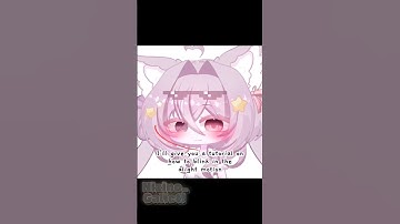 Eye blink tutorial :3😐😑😐 (not good at explain ;-;) #tutorial #tweening #blink #gacha