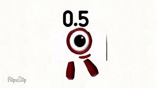Numberblocks band halves 0