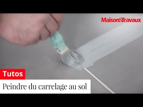 Comment peindre du carrelage au sol ?