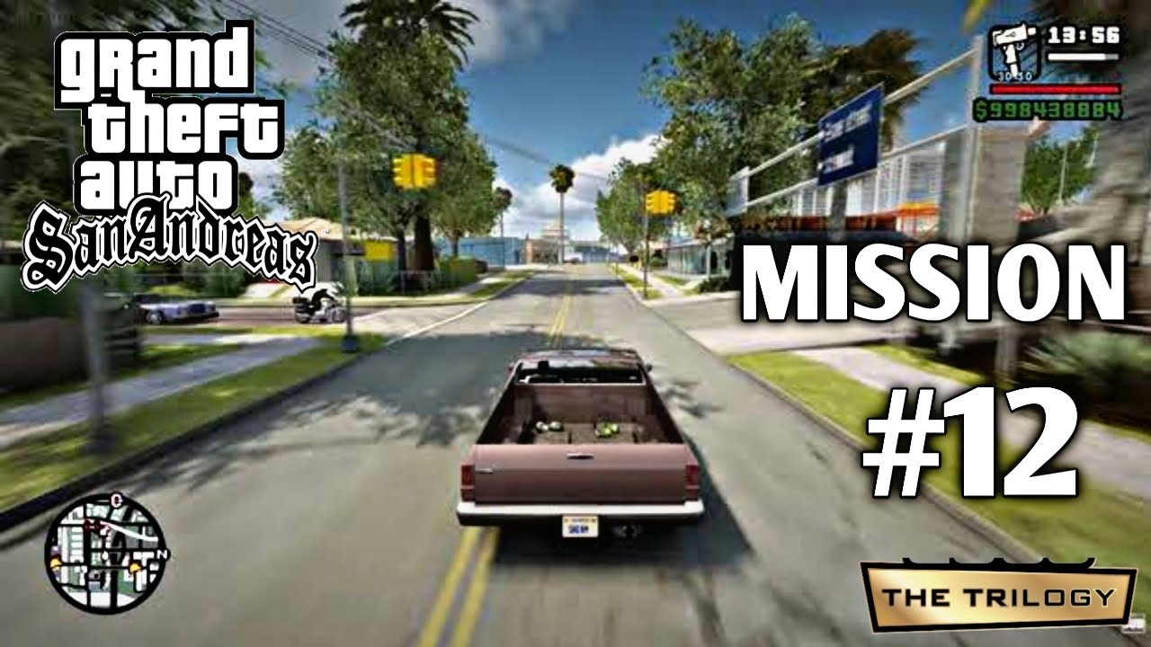 GTA San Andreas trilogy definitive edition gameplay Remastered