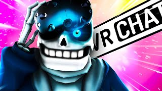 THE VOICE OF SANS PLAYS VRCHAT!!!