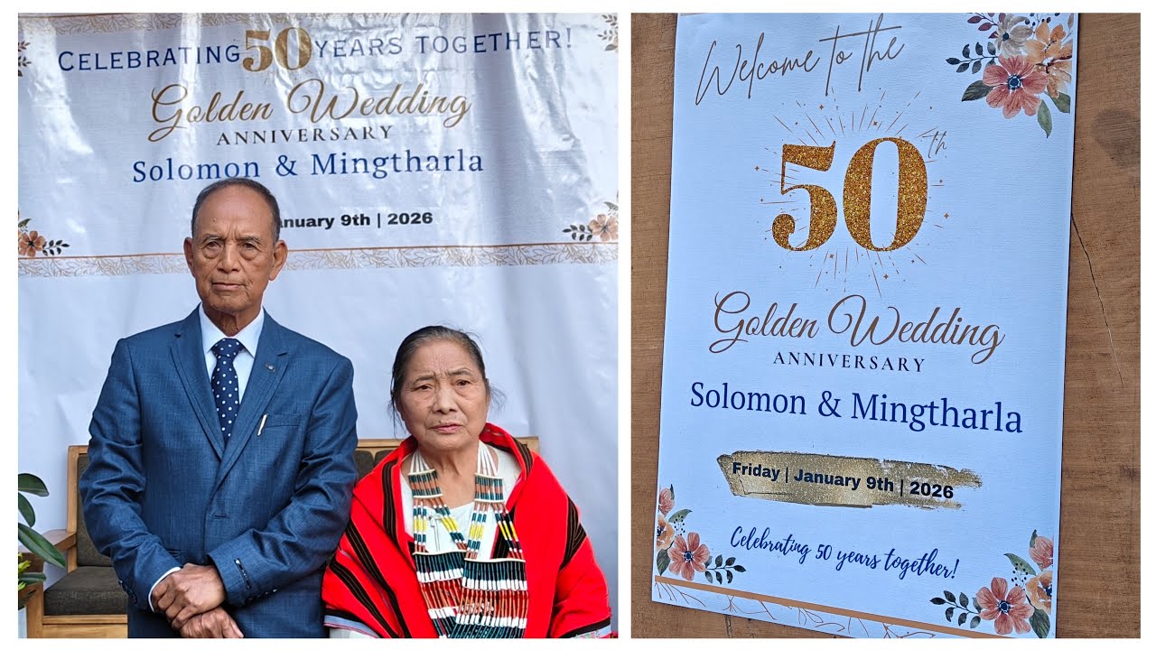 50th Anniversary of Solomon Tuithung & Mingtharla Tuithung