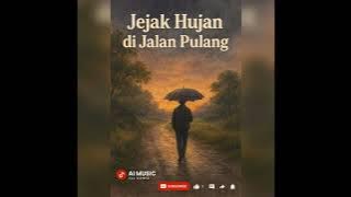 Jejak Hujan di Jalan Pulang – AiMusic All Genre’s | Official Lyric Video (Balada Folk Akustik Indo)