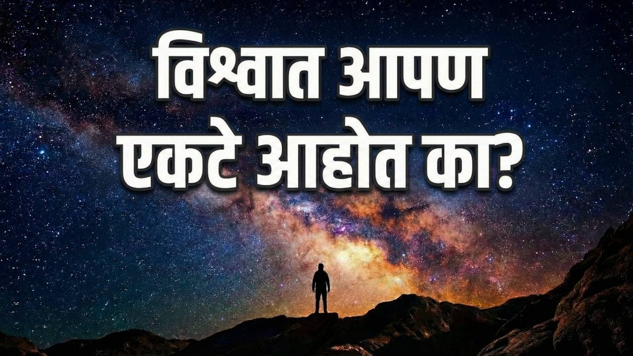 विश्वात आपण एकटे आहोत का?