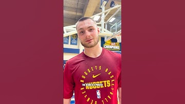 Lore behind the look 👀 #christianbraun #nba #denvernuggets #basketball #sports  #shorts