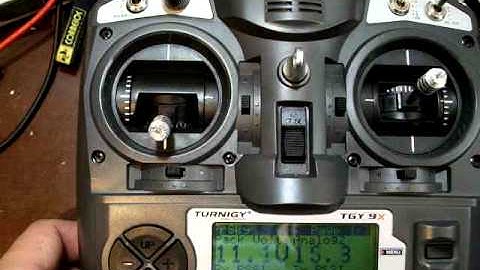 Turnigy 9X + ER9x firmware + FrSky two-way RF module