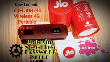 JioFi JDR740 Dongle⚡Unboxing Review & Setup⚡Speed Test⚡Portable 4G SIM Router⚡छोटा पैकेट बड़ा धमाका