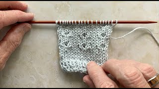 James' Symmetrical Eyelet by James Cox Knits 1,418 views 8 months ago 6 minutes, 16 seconds