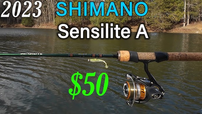 i_fish Review: 2023 SHIMANO Sensilite A ($50 Ultralight) 