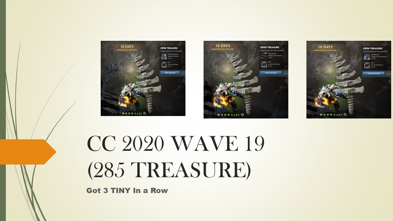 Open TI 10 Collector's Cache 2020 wave 19 (285 Treasure) - YouTube