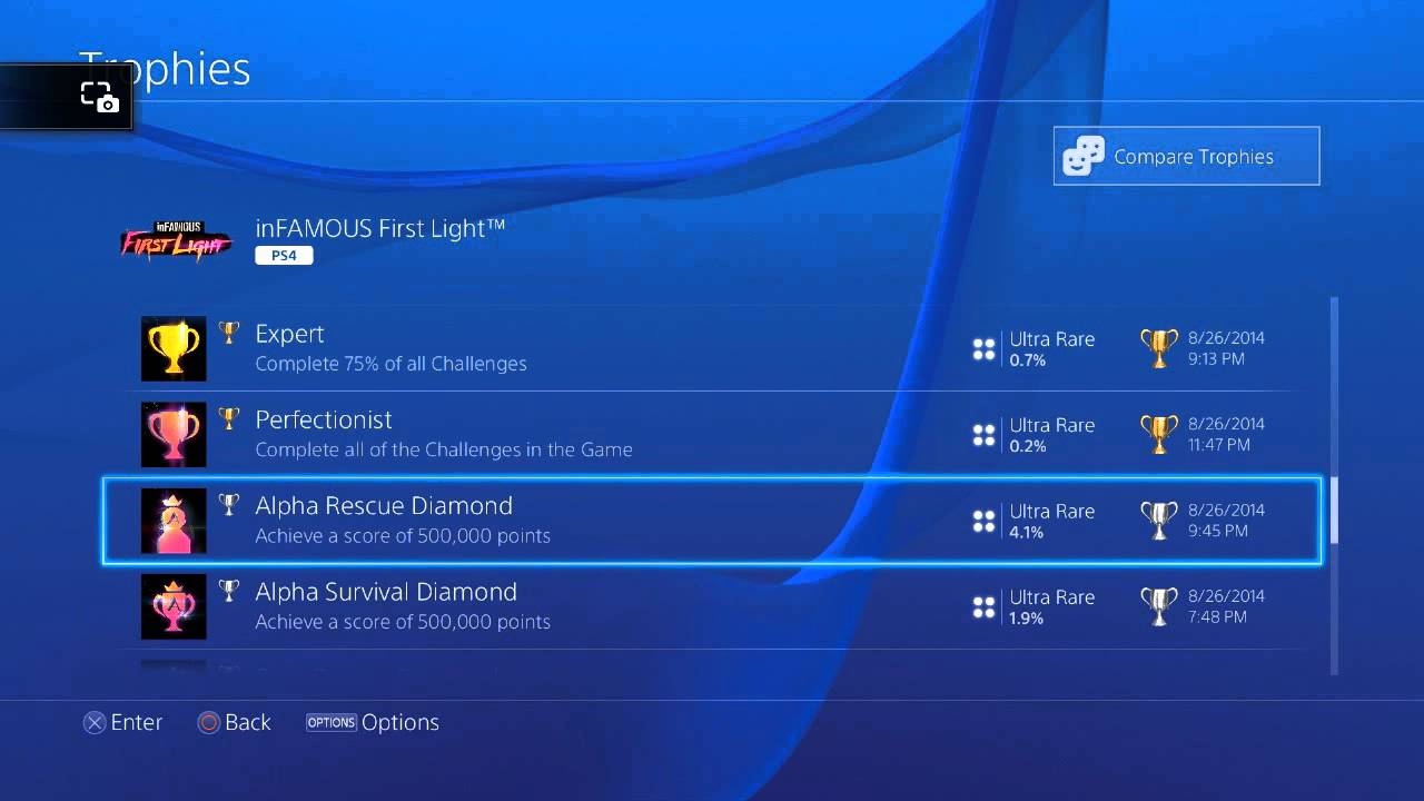 infamous first light platinum infamous first light platinum