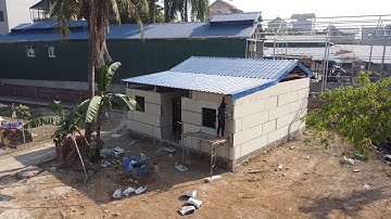 Tường bê tông nhẹ có đắt hơn tường gạch không? Nhà cấp 4 lắp ghép bê tông nhẹ chỉ trong hơn 2 ngày